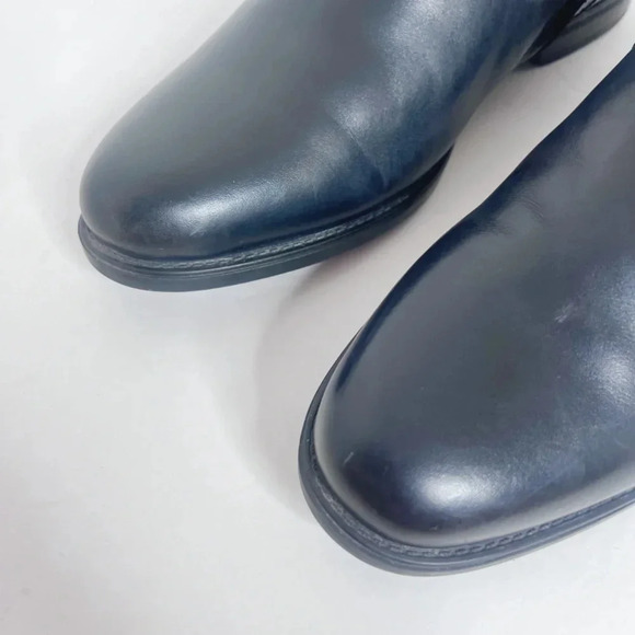 SOLD Florsheim Men's Black Leather Medfield Plain Toe Zip Boot - Picture 9 of 9